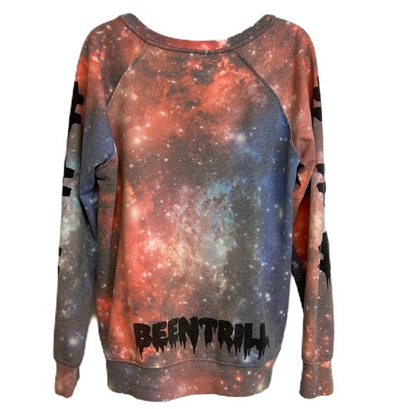 PacSun X Been Trill Pullover Sweatshirt Size XL Graphic Multicolor Streetwear - Picture 2 of 10